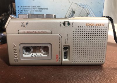 2001 Sony Microcassette-corder M-740V - IMG_1514